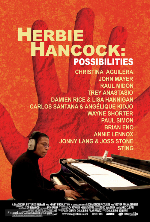 Herbie Hancock: Possibilities - Movie Poster