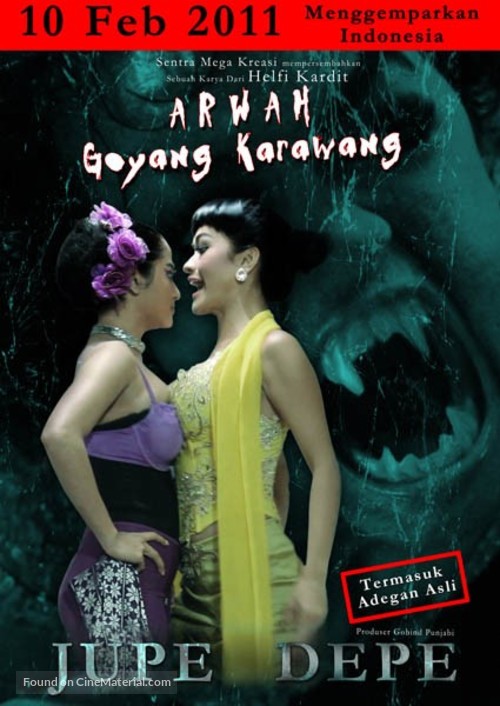 Arwah goyang karawang - Indonesian Movie Poster