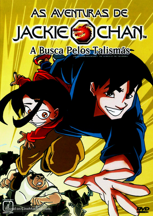 &quot;Jackie Chan Adventures&quot; - Brazilian DVD movie cover