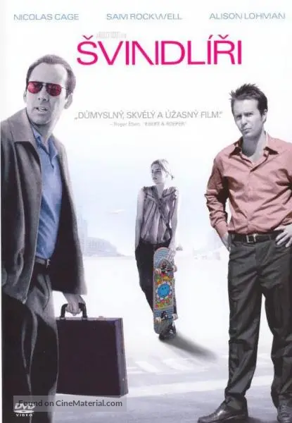 Matchstick Men - Czech DVD movie cover