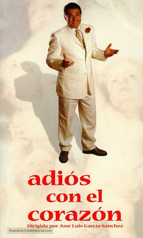 Adi&oacute;s con el coraz&oacute;n - Spanish poster