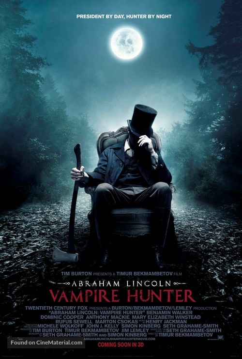 Abraham Lincoln: Vampire Hunter - Movie Poster