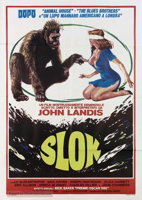 Schlock - Italian Movie Poster