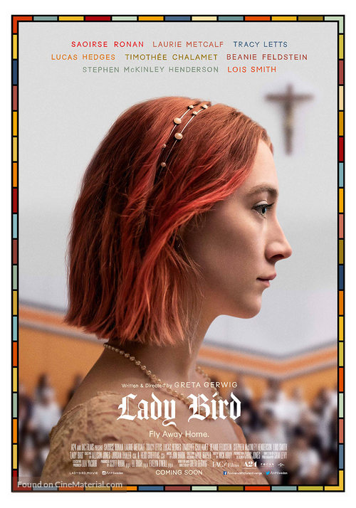 Lady Bird - Swedish Movie Poster