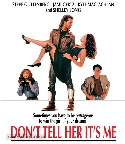 Don&#039;t Tell Her It&#039;s Me - Blu-Ray movie cover