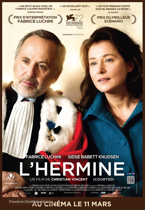 L&#039;hermine - Canadian Movie Poster