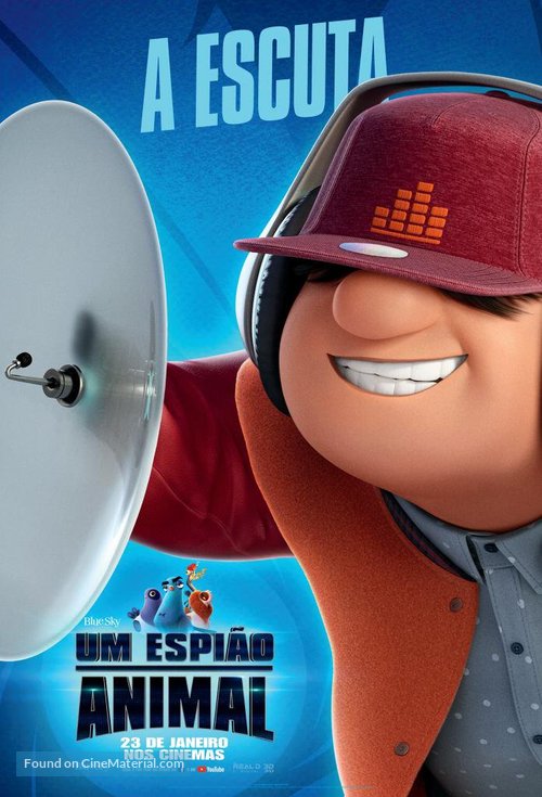 Spies in Disguise - Brazilian Movie Poster