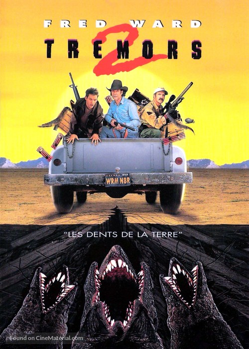 Tremors II: Aftershocks - French DVD movie cover