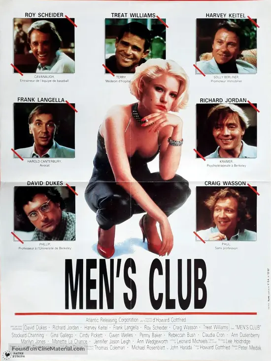 The Men&#039;s Club - French Movie Poster