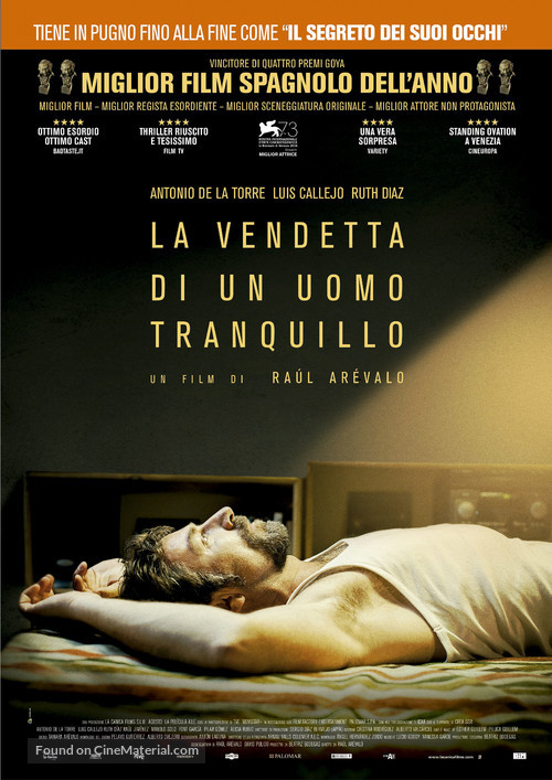 Tarde para la ira - Italian Movie Poster