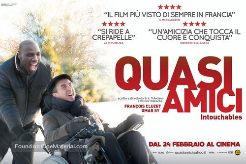 Intouchables - Italian Movie Poster