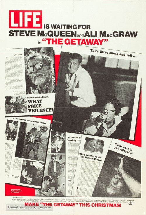 The Getaway - Advance movie poster