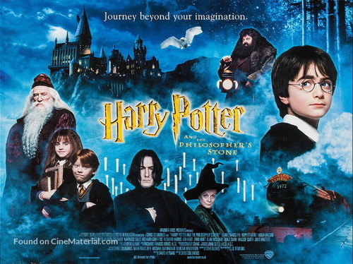 Harry Potter and the Philosopher&#039;s Stone - British Movie Poster