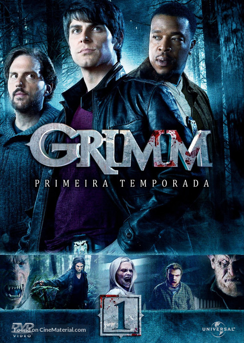 &quot;Grimm&quot; - Brazilian DVD movie cover