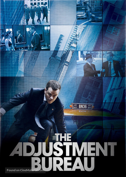 The Adjustment Bureau - DVD movie cover