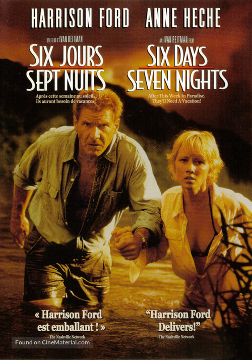 Six Days Seven Nights - Canadian DVD movie cover