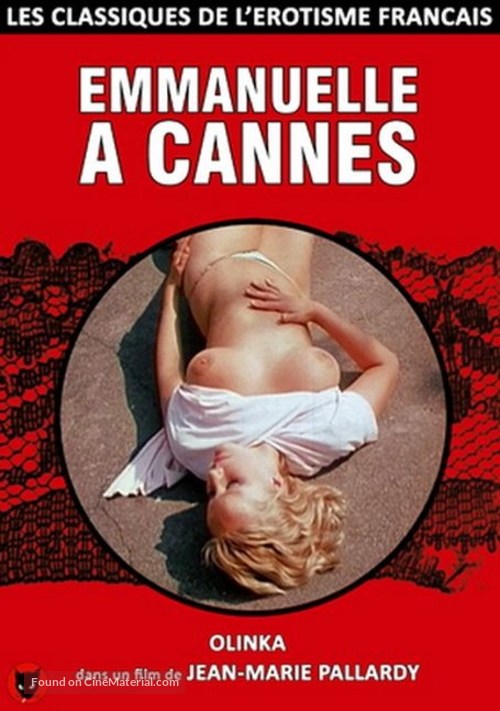 Emmanuelle Goes to Cannes - French DVD movie cover