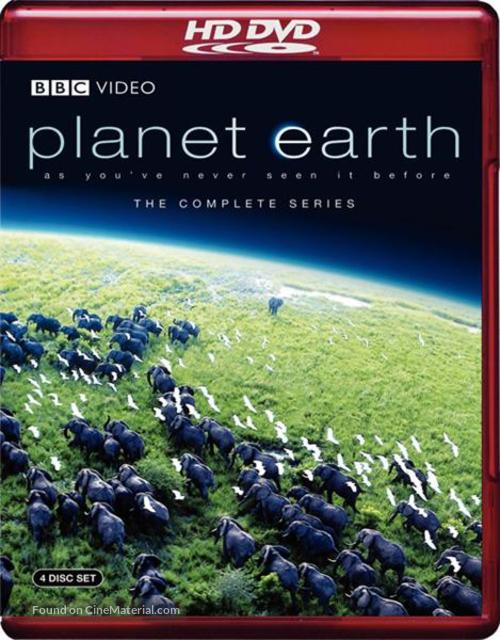 &quot;Planet Earth&quot; - British HD-DVD movie cover