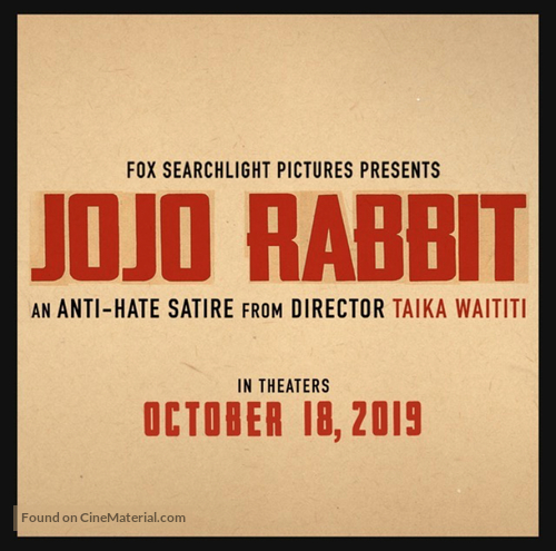 Jojo Rabbit Alternative Poster