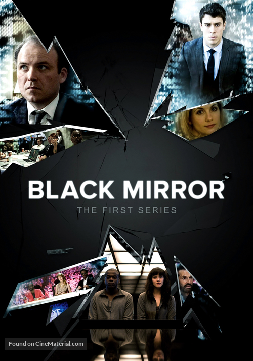 &quot;Black Mirror&quot; - British DVD movie cover
