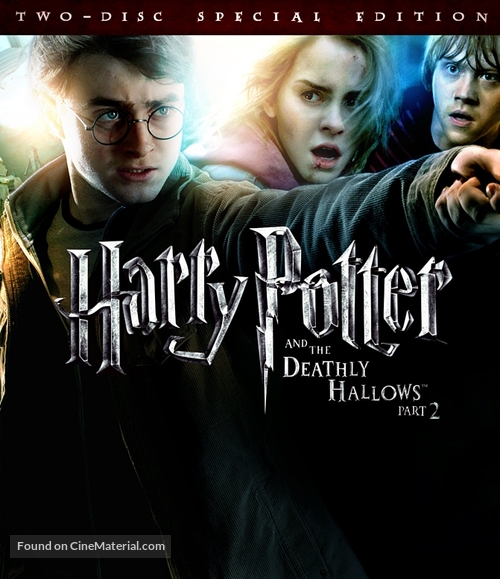 Harry Potter and the Deathly Hallows - Part 2 - Blu-Ray movie cover