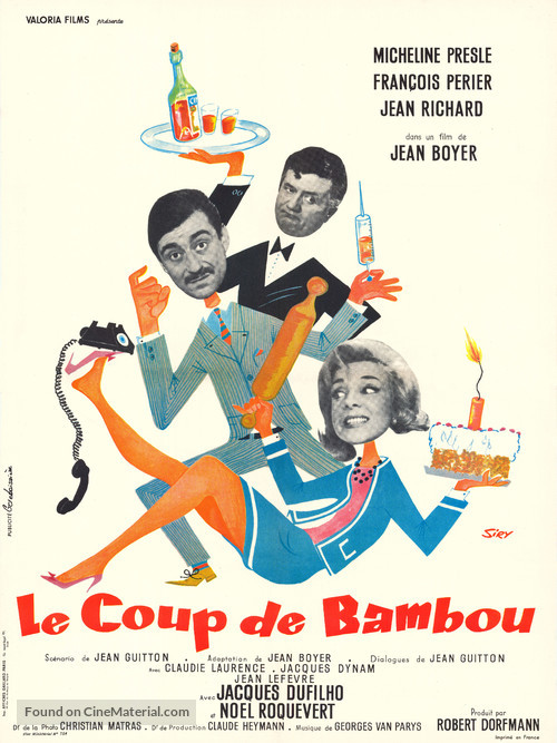 Le coup de bambou - French Movie Poster