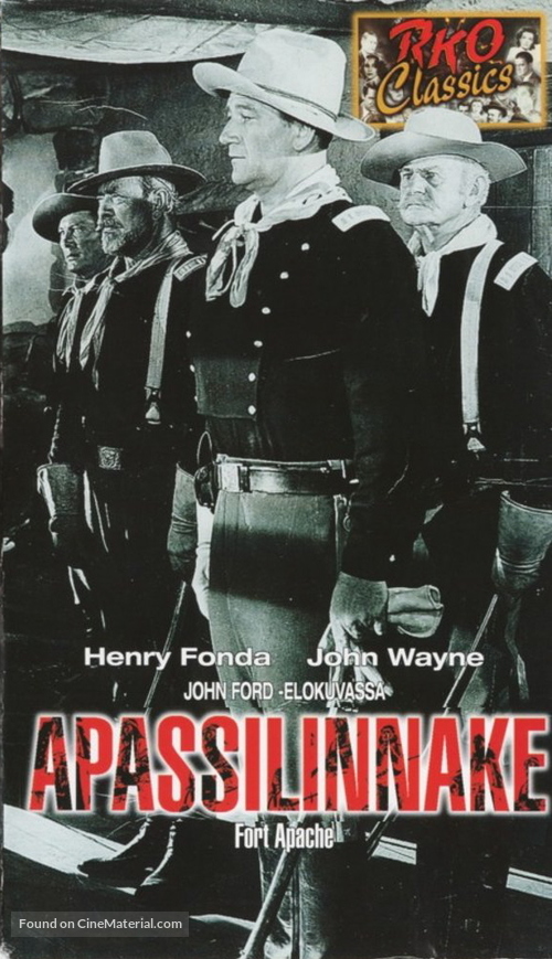 Fort Apache - Finnish VHS movie cover