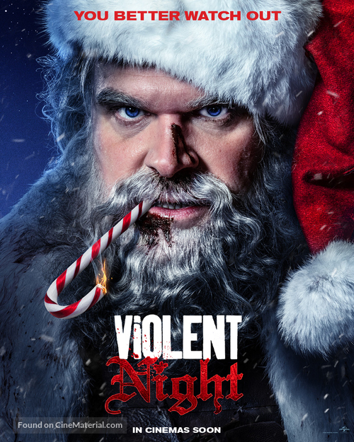 Violent Night - British Movie Poster