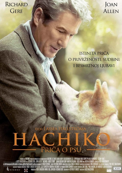 Hachi: A Dog&#039;s Tale - Croatian Movie Poster