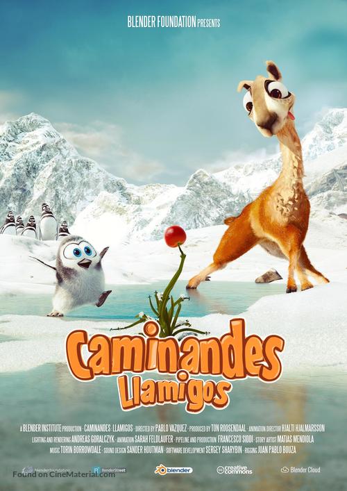 Caminandes: Llamigos - Dutch Movie Poster