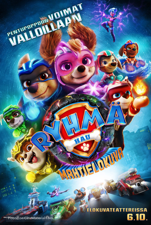 PAW Patrol: The Mighty Movie - Finnish Movie Poster