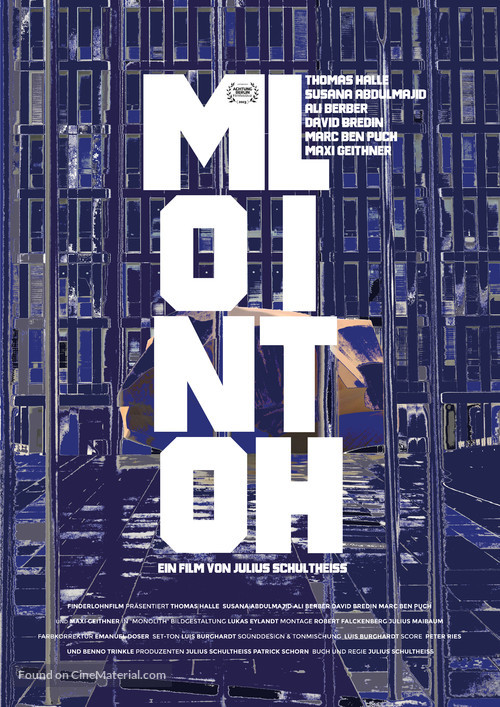 Monolith - German Movie Poster