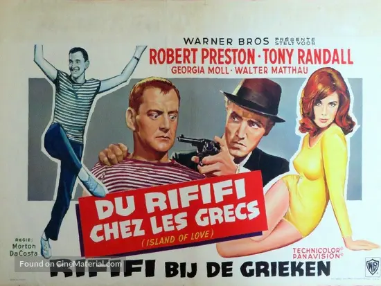 Island of Love - Belgian Movie Poster