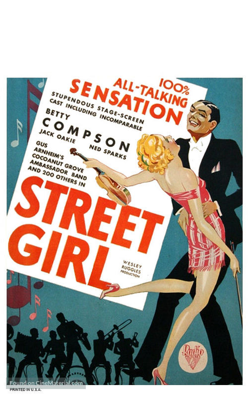 Street Girl - Movie Poster