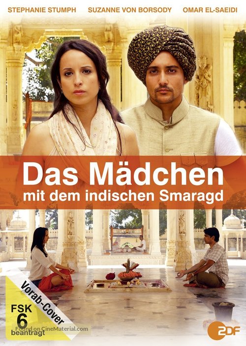 Das M&auml;dchen mit dem indischen Smaragd - German DVD movie cover