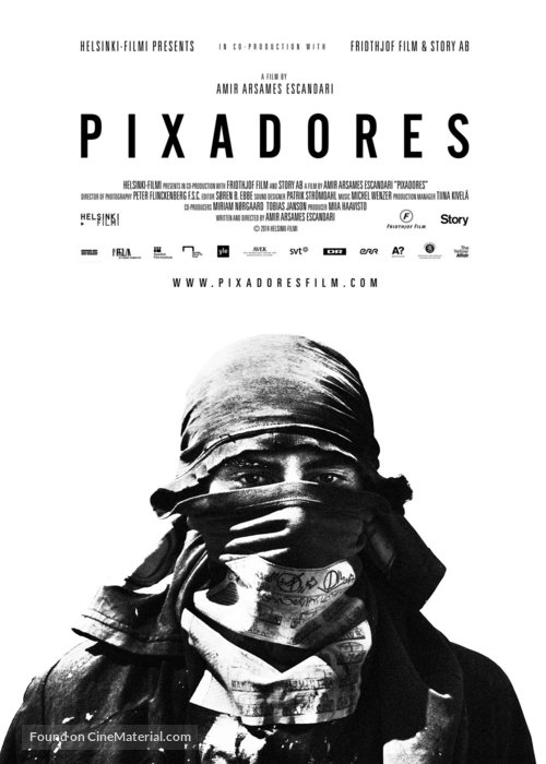 Pixadores - Finnish Movie Poster