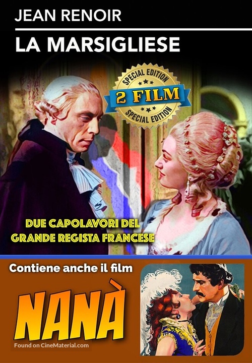 La marseillaise - Italian DVD movie cover