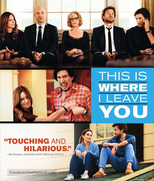 This Is Where I Leave You - Blu-Ray movie cover