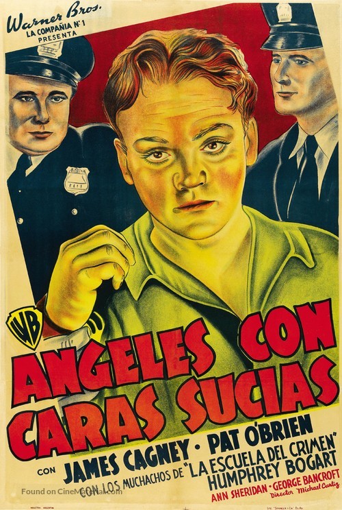 Angels with Dirty Faces - Argentinian Movie Poster