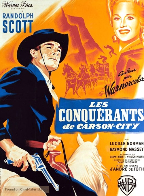 Carson City - French Movie Poster