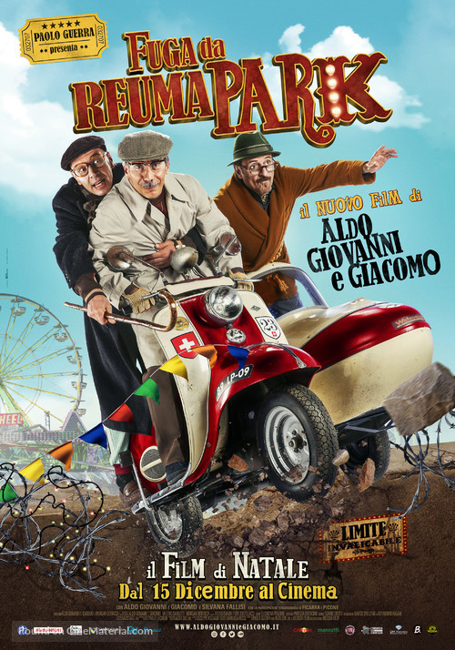 Fuga da Reuma Park - Italian Movie Poster