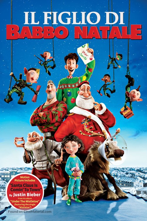 Arthur Christmas - Italian Movie Cover