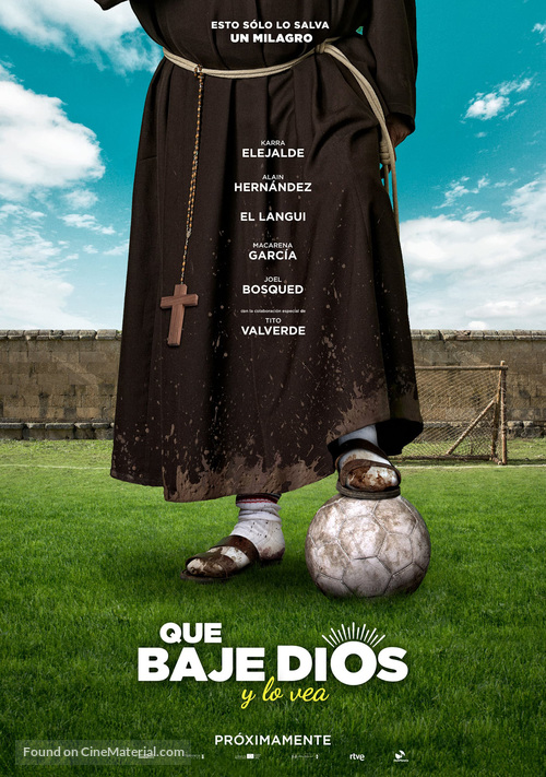 Que baje Dios y lo vea - Spanish Movie Poster