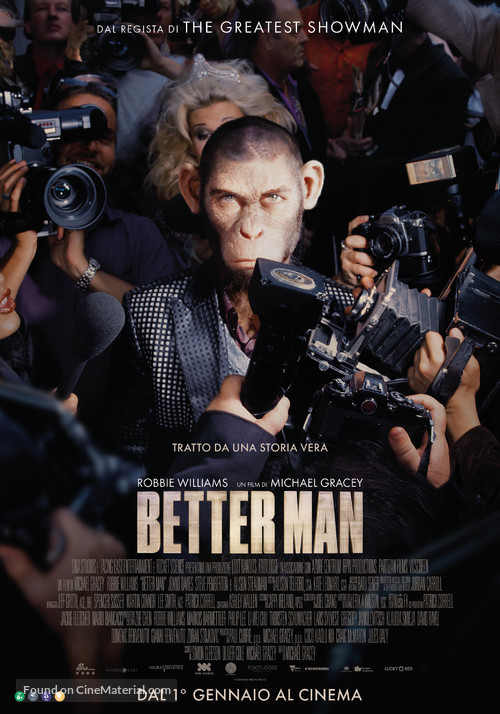 Better Man - Italian Movie Poster