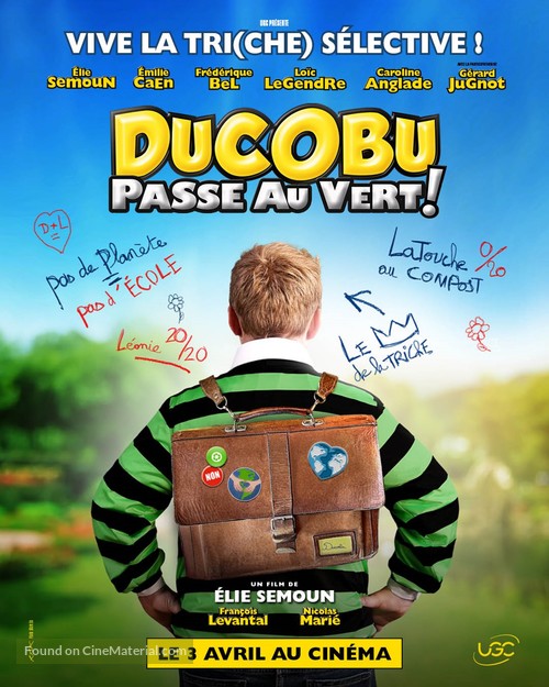 Ducobu passe au vert - French Movie Poster