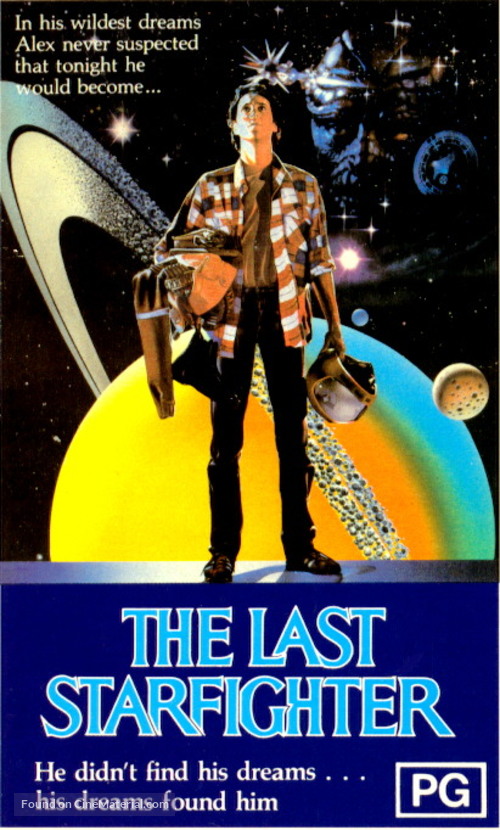 The Last Starfighter - Australian VHS movie cover