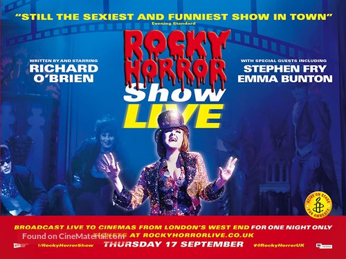Rocky Horror Show Live - British Movie Poster