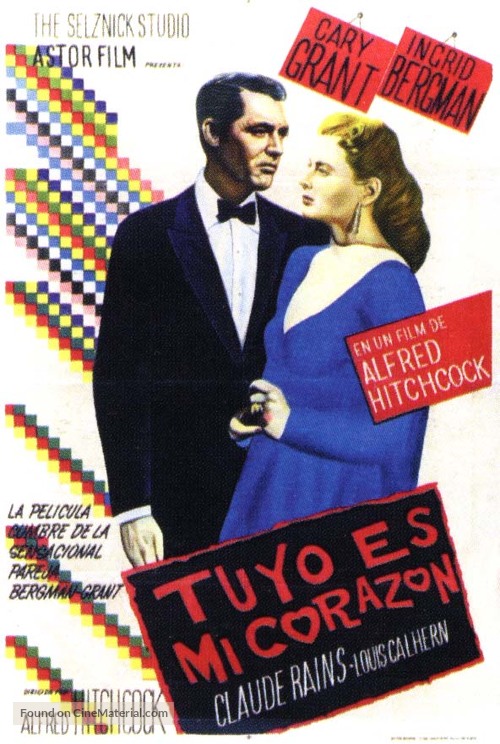 Notorious - Argentinian Movie Poster