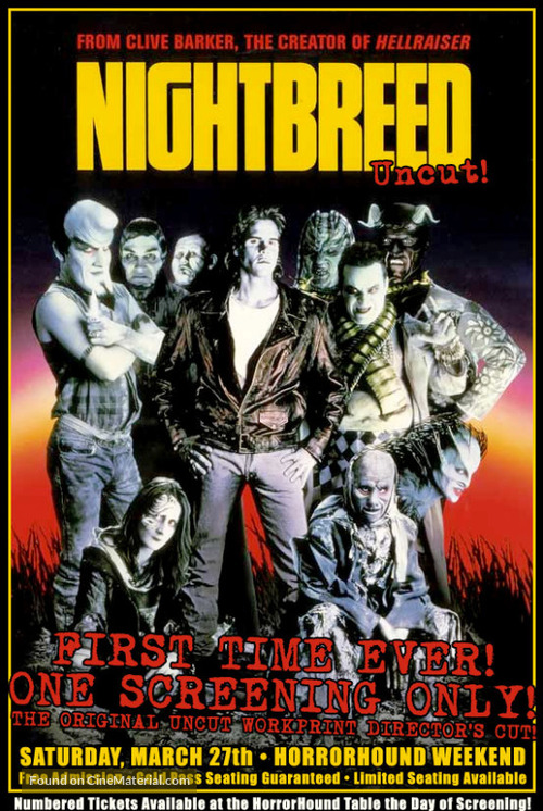 Nightbreed - DVD movie cover