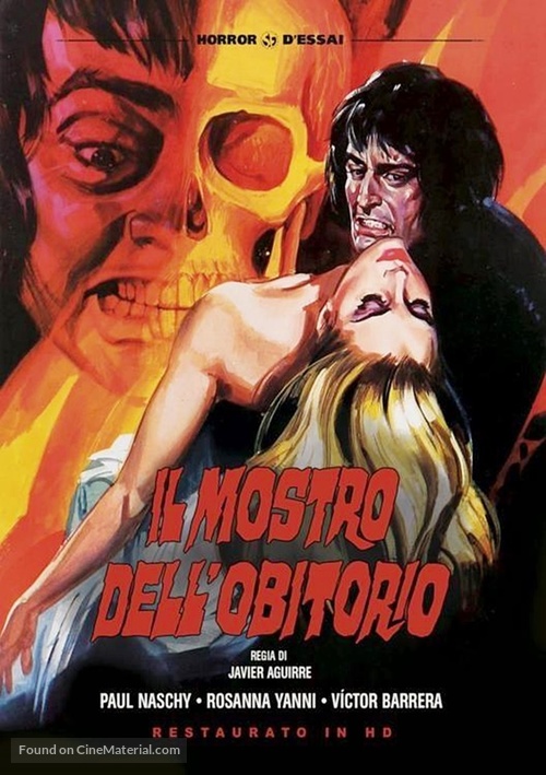 El jorobado de la Morgue - Italian DVD movie cover